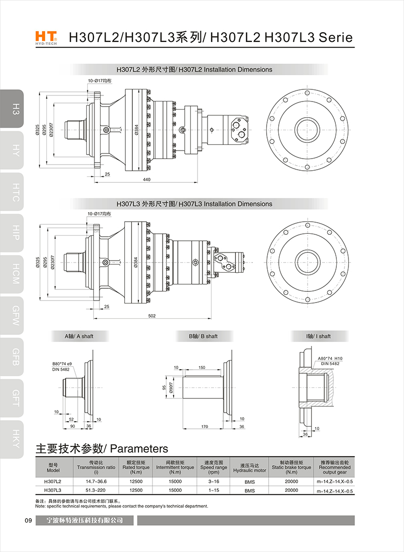 H307L2-L3 series H307L2-L3 series